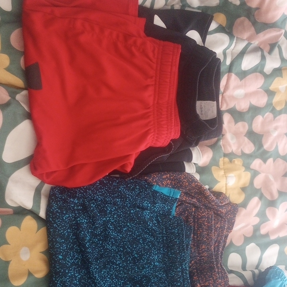 Colorful Athletic Shorts Set